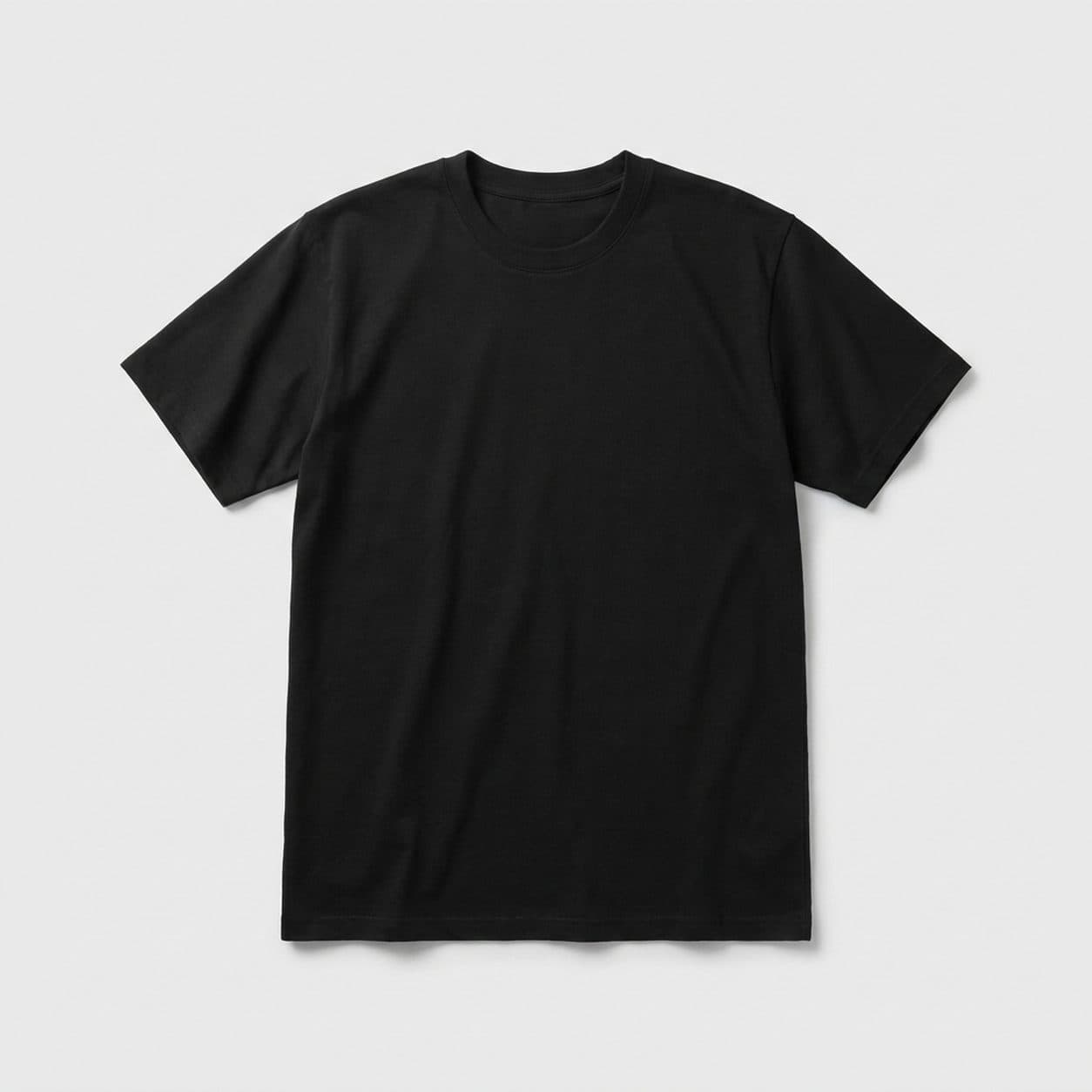 Plain black back of the Brainrot Loading T-shirt