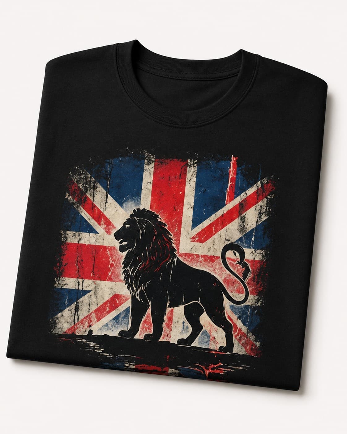 Pride of Britain T-shirt worn, lifestyle shot