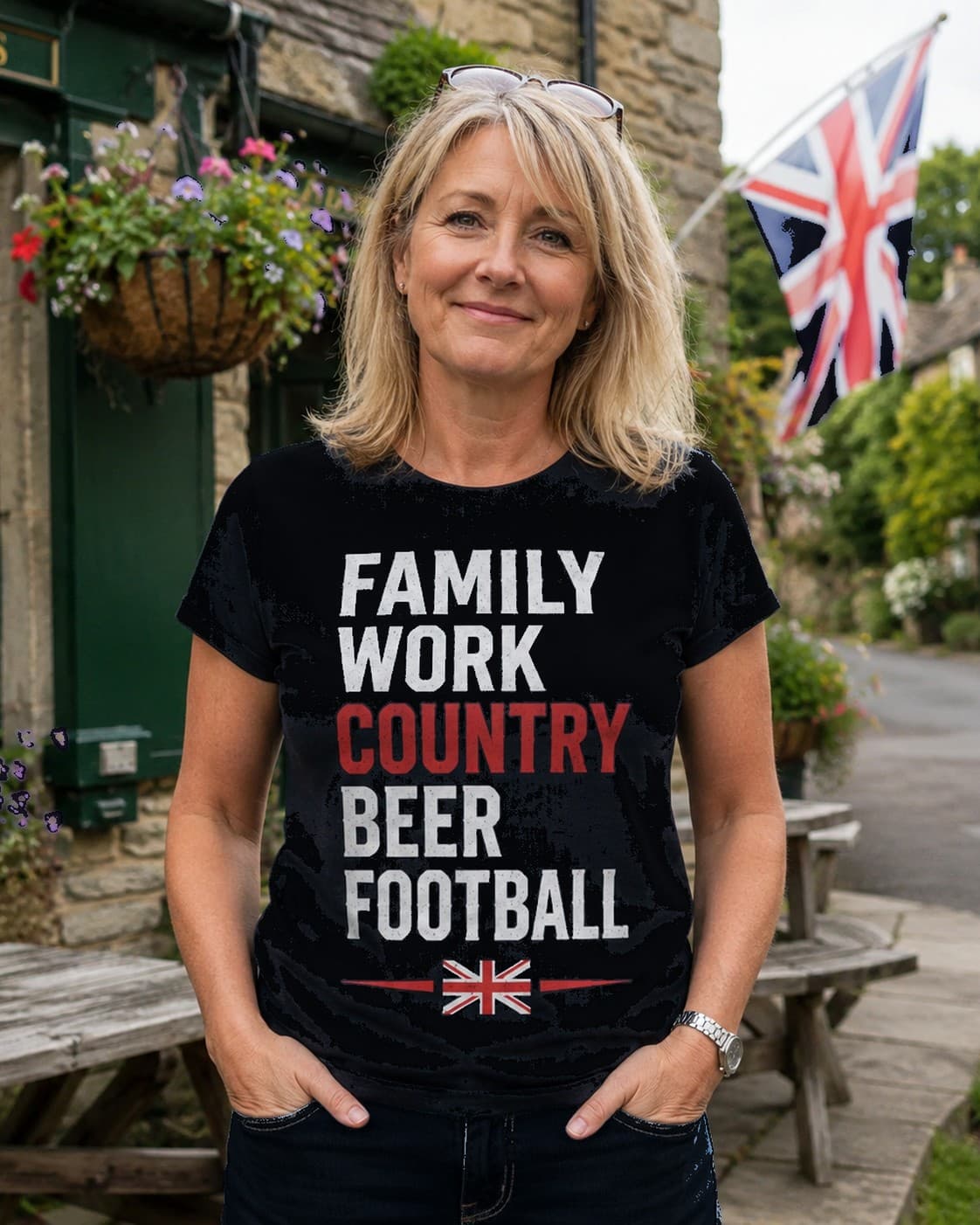 Priorities T-shirt worn