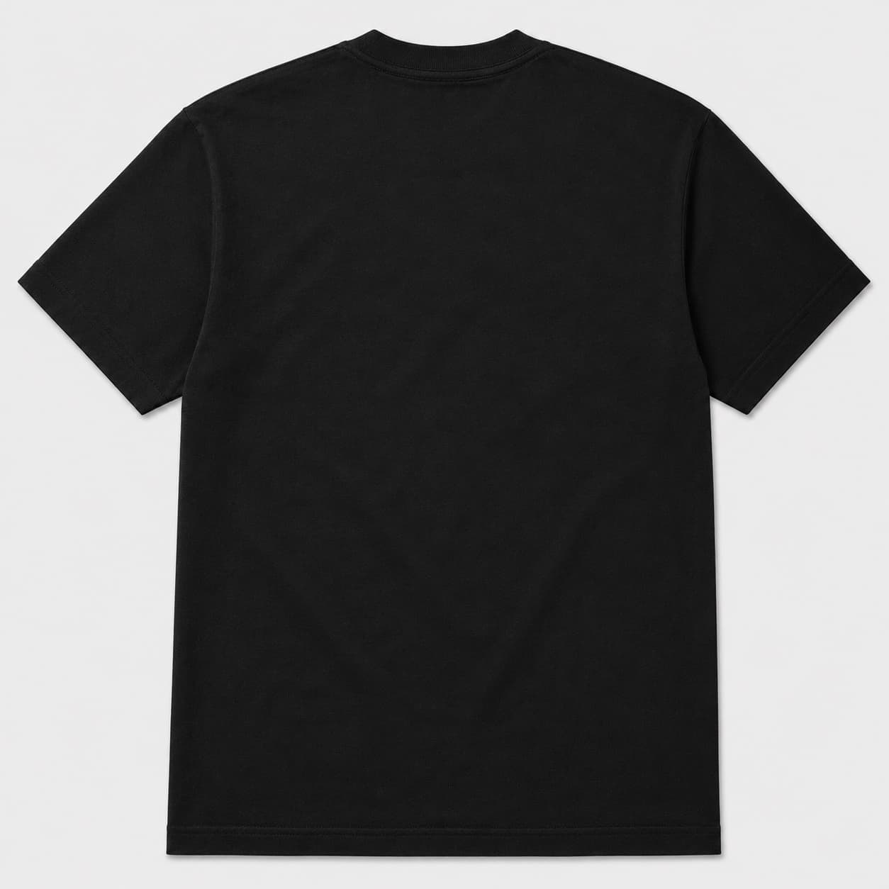Plain black back of the United We Stand T-shirt